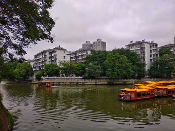 秦淮河畔风景