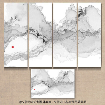 禪韻寫意裝飾畫
