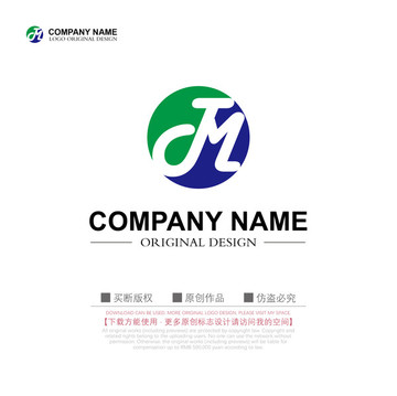 字母JM商標LOGO