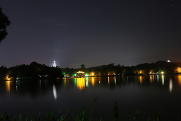 惠州西湖夜景全景4