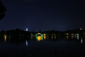 惠州西湖夜景全景5