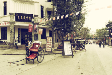 重庆店铺街角