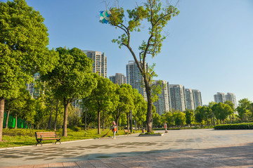 汉江湾体育公园风景