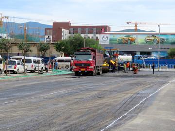 道路施工