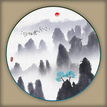 水墨畫