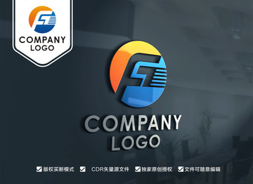 FG字母標志設(shè)計GF字母標志