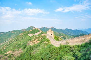 夏天的金山岭长城