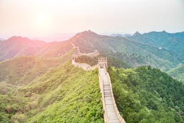 夏天的金山岭长城