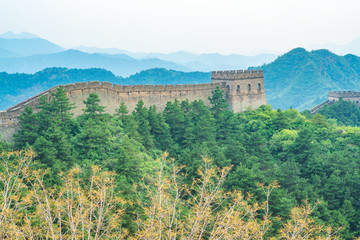 夏天的金山岭长城