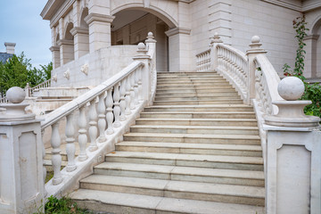 欧式建筑台阶通道