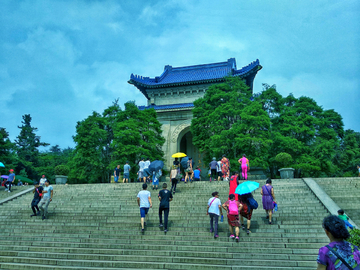 南京中山陵园风景