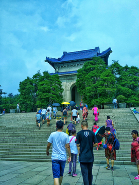 南京中山陵园风景