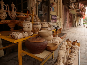 喀什老城木器市场