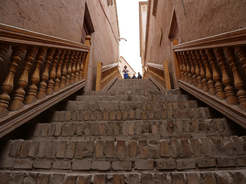 喀什老城台阶