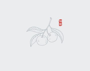 新會柑簡筆