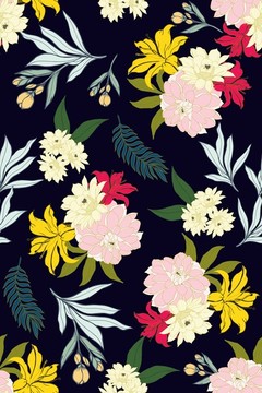花卉小碎花圖案