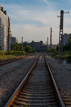 城市铁路轨道