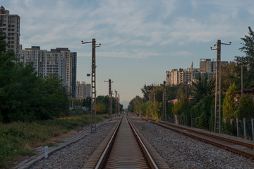 城市铁路轨道