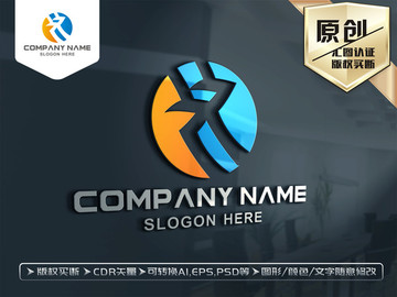 R字母LOGO設(shè)計