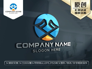 XP字母LOGO設(shè)計