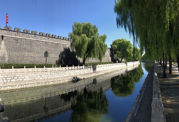 曲阜明故城城墙护城河