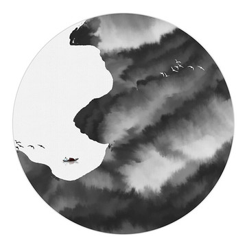 水墨山水畫(huà)
