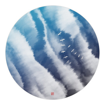 水墨山水畫(huà)