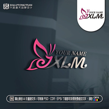 JXLM字母logo