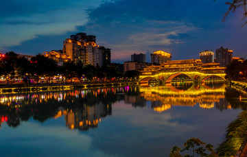 九眼桥夜景