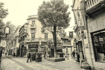 杭州老巷子石板路