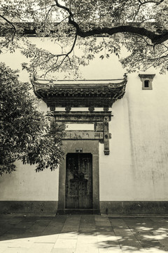 杭州中式建筑庭院