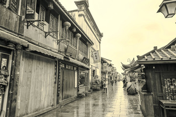 杭州老建筑街景