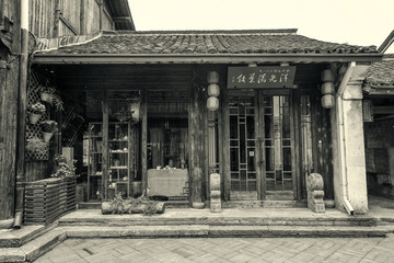杭州河坊街老建筑