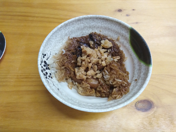 捆饭 焖饭 米饭 腐竹饭