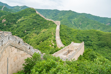 北京八达岭古长城景区风光