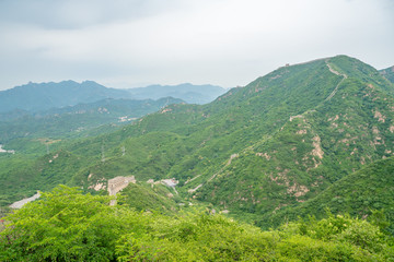 北京八达岭古长城景区风光