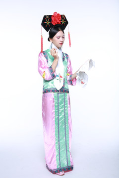 清朝宮廷女子圖片大全