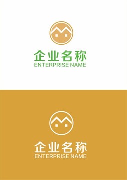 M裝飾公司家居logo