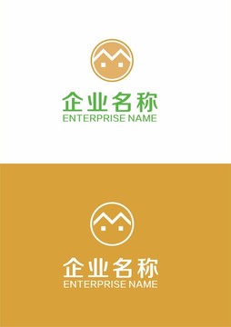 M装饰公司家居logo