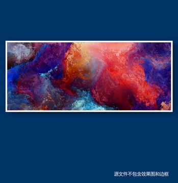 抽象油畫
