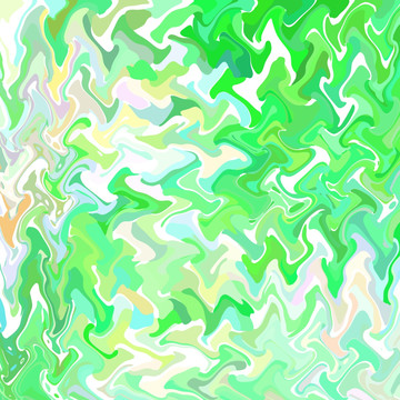 绿色抽象波纹