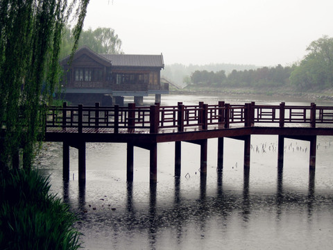 雨后福海之淋漓的美