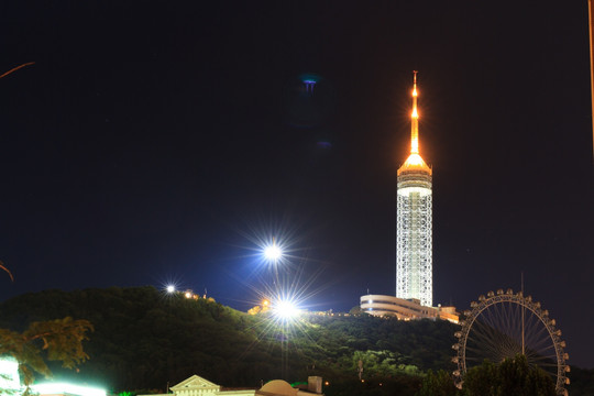 大连观光塔夜景