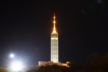 大连观光塔夜景