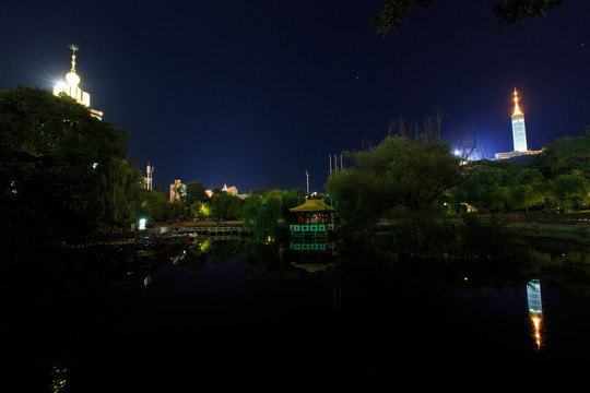 大连观光塔夜景