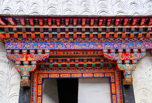 藏族建筑装饰