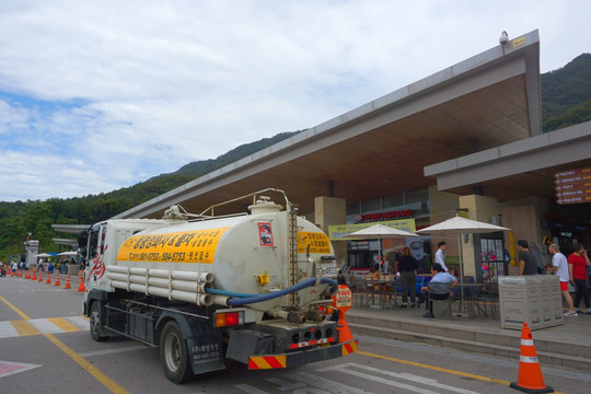 韩国高速公路服务区加平休息区