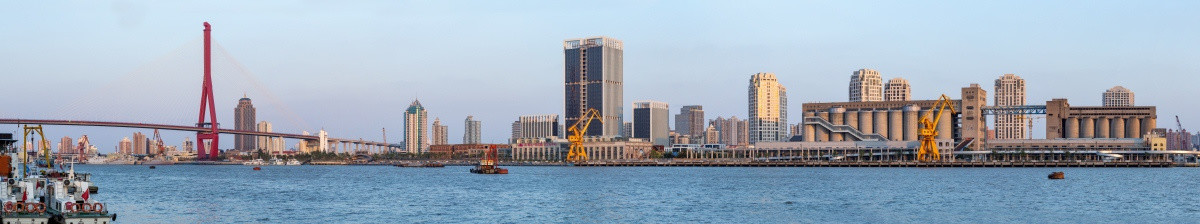 黄浦江北部滨江线全景