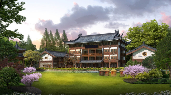 民俗風(fēng)格建筑