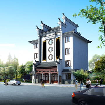 徽派建筑風格會所